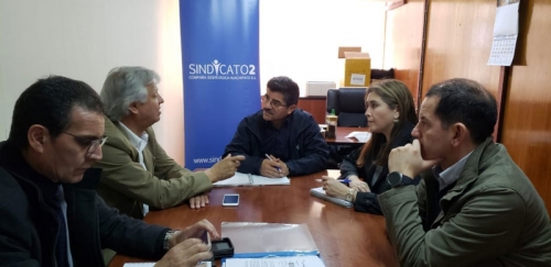 Reunión protocolar con Diputado Gastón Saavedra Ch.